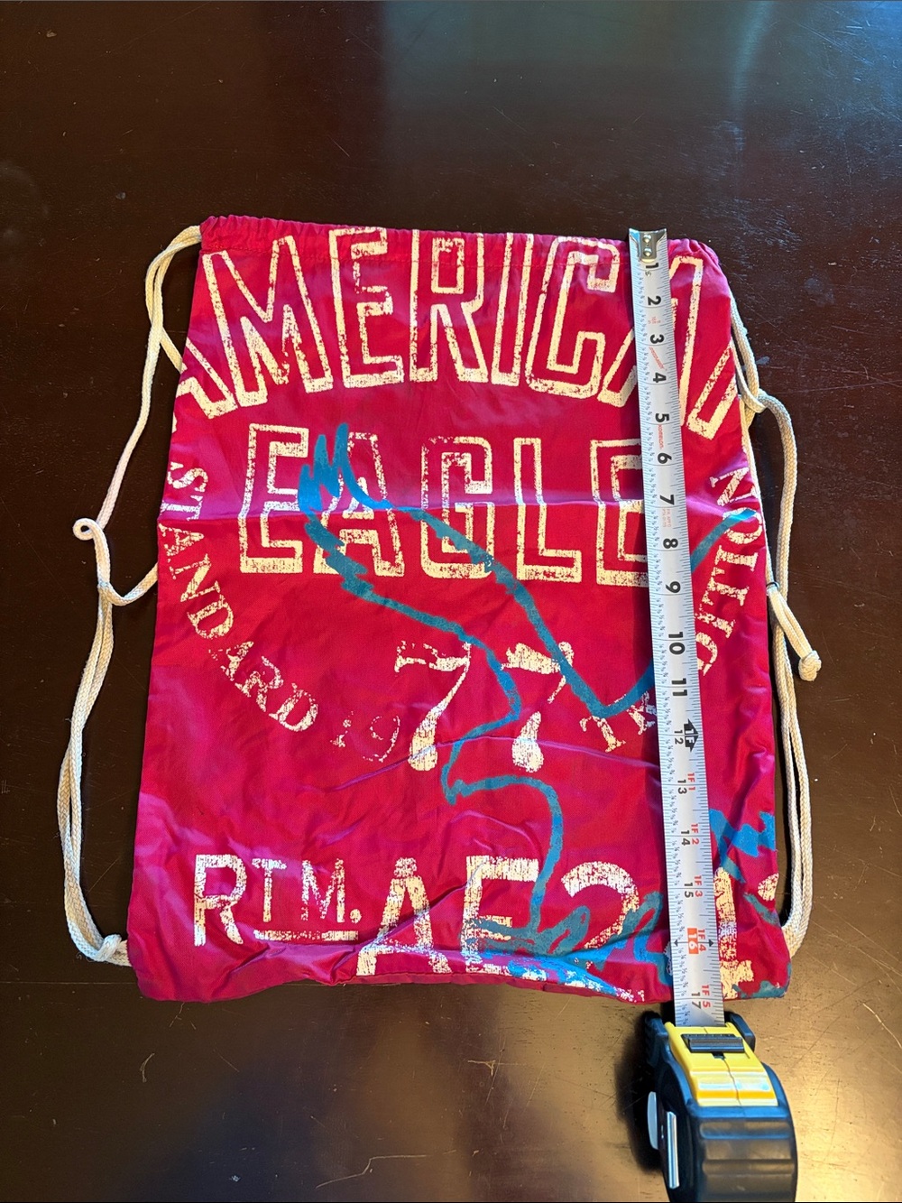 Vintage 2008 American Eagle Outfitters Drawstring Backpack